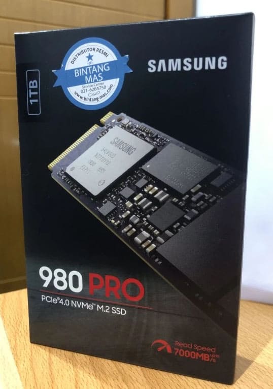 SAMSUNG 980 PRO PCie 4.0 NVME M.2 SSD 500GB