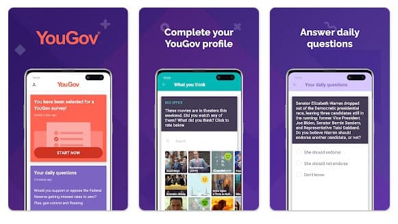 Aplikasi penghasil uang YouGov